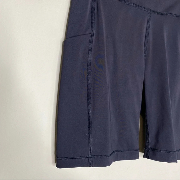 Athleta Black High Rise Ultimate Stash Pocket 7" Short Size XS - Picture 6 of 12